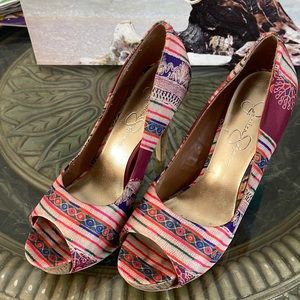 Jessica Simpson high heels brand /8 1/2 size.